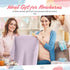 Hahafelt 6 Set, Pcs Muslin Hooded Bath Towels Washcloths and Bibs Muslin Cotton Baby Towels Absorbent Hooded Blanket