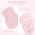 Summer Infant Car Seat Insert for Newborn Girls Boys, Mesh Baby Carseat Head Inserts with Strap Pads, Soft Reversible