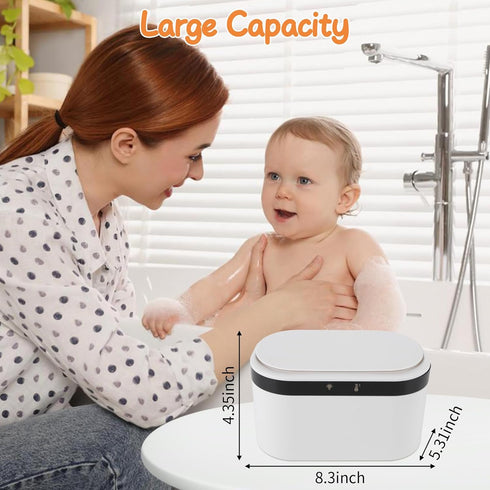 TYJ 5 Baby Wipe Warmer, Wet Wipe Warmer Modes of Temperature Heating Control Dual Heat for Baby's Comfort Large