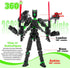 PkghoKids T13 FigureT13 13 3D 13 8 Inch) Assembly Completed Action mision figuras originales Printed Toys Nova Action