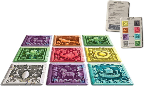 Gamewright Shifting Stones - A Visual Decision-Making Family Strategy Game of Tiles, Cards, and Tactics
