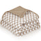 lulumoon Muslin Baby Blanket Neutral: 100% Cotton Lightweight Crib Blanket - Modern