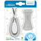 Dr. Brown's Safe Squeeze Nail Scissors with Rounded Blade Tip and 100%