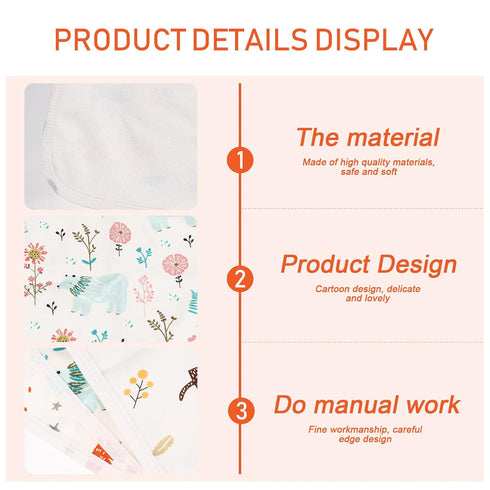 TOYANDONA Baby Diaper Changing Pad 3pcs, Infant Urinal Mats Urinal Bed Pad Changing Diaper Mat for Newborn