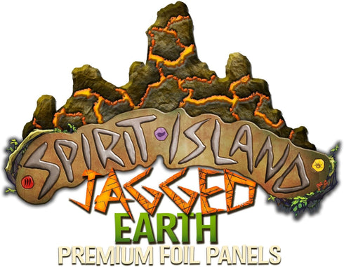Greater Than Games | Spirit Island: Jagged Earth - Foil Panels | Cooperative Strategy Board Game Accessory, Premium