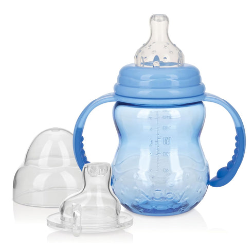 Nuby 3 in 1 Baby Bottle to Training Sippy Cup - 8