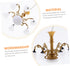 Model Chandelier Mini Lamp for Doll House, Tiny House Ceiling Lamp, Dollhouse LED Chandelier Miniature Furniture