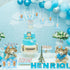 24 Remuuly Pcs Baby Shower Pacifier Necklaces with Plush Bears Its a Boy Acrylic Pacifier Necklaces for Guest Baby