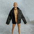1/12 Scale Figure Clothes Shirt Coat Cardigan for 6inch Male Action Figure Body Doll in White