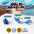 POPULAR PLAYTHINGS Mix or Match Vehicles - Magnetic Toy Play Set, Police