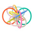 Winkel Colorpop Rattle & Sensory Teether Toy by Manhattan Toy