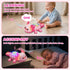 6-12 Tummy 6-9-12 1 Baby Crawling Toy Months, Time Musical Light-Up Axolotl Toy with Obstacle Avoidance, Interactive