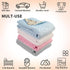 Dog(47"x60") Personalized Baby Blanket with Name, Custom Toddler Blanket for Girls Boys, Double Layer Flannel Receiving