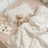 Pillowcase,1 Piece,14"x20" BuLuTu Cotton Muslin Kids Toddler Pillowcase with Cute Camellia Flowers Super Soft Travel