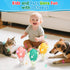 Tummy 3-6 6-12, 12-18 1 Dancing Squid Baby Toy, Infant Time Toys for Months, Interactive Crawling Octopus with Music