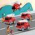 FunMission 3-9 Old5 1 3 4 5 6 7 Toddlers Fire Truck for Kids Year in Friction Power Vehicle Car for Years Old Boys