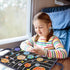 WATINC 25Pcs Outer Space Travel Felt-Board Story Set - Portable Solar System Storytelling Kit for Preschool Learning