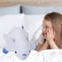 24", 4.2 WeBingo Weighted Elephant Stuffed Animals Pounds Blue Weighted Plush for Kids Adults Boys Girl, Cute Plushies