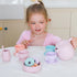 20 Set Set 2 3 4 5 6 Lorfancy Pcs Silicone Tea Party for Little Girls Kids Toddlers Tea with Tea Pot Cups Food Pretend