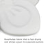 PandaEar Soft Flower Petals Baby Bath Pad - Essential Shower Gift for Infants (Blue)