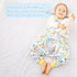 WONDAY Toddler Sleep Sack, 2t-3t, Baby Wearable Blanket, Summer Sleeping Bag with Feet, Soft Toddler Sleeping Sack