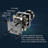 FPV Camera RunCam Robin 3, Micro Drone Camera 1200TVL FOV150° Wide Angle for RC FPV Drone Car Plane Racing