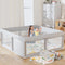 Hiaksedt Baby Playpen with Mat Small Playpen for Babies and Toddlers 50