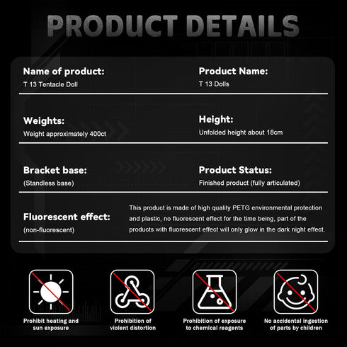Pekuality T13 13 Red3D Dummy 13 5.5in Figure & Titan Toys Printed Action Figures Assembly CompletedMulti-Jointed