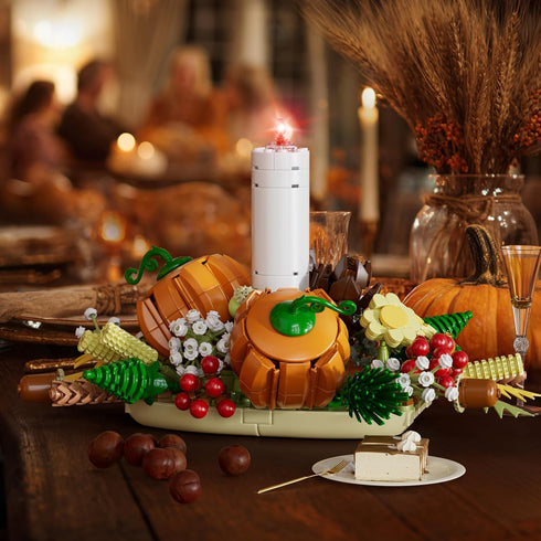 Sets (832Pcs) Botanical Collection Flower Centerpiece Building for Adults and Kids Holiday Decoration for Dinner Table