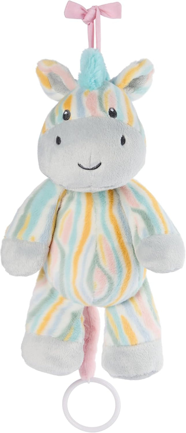 GUND Baby Safari Friends Zebra Pull-Down Musical Plush, Travel Friendly Sensory Toy