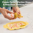 Haakaa Baby Fruit Food Feeder & Silicone Nibble Tray Combo - Breastmilk Popsicle Mold for Baby Cooling Relief, BPA Free
