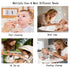 10-Pack Organic Cotton Baby Washcloths | Ultra-Soft Newborn Face Bath Towel - Reusable Baby Wipes for Delicate Skin