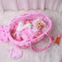BABESIDE 10 PCS Reborn Baby Doll Clothes, Flamingo Theme with Bassinet for 17-22 Inch Dolls