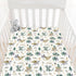 HawSkgFub Watercolor Cute Dragon Fairy Tale Fitted Standard Crib Sheet Baby Boy,