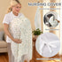 Muslin Nursing Cover for Breastfeeding,Breathable Breastfeeding Cover, Privacy Breastfeeding Cover Nursing Apron