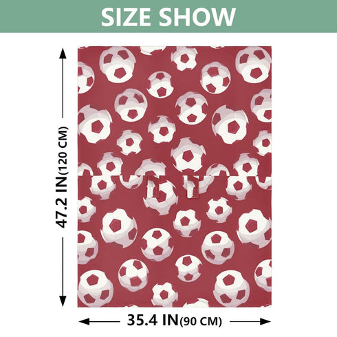 Mazeann Soccer Ball Sports Red Car Seat Cover Baby Breathable Soft Infant Carseat Covers Canopies Babies Carrier Covers