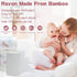 2 Pack, (200 babygoal Baby Cloth Diaper Liners Rayon from Bamboo Liners for Cloth Diaper Nappy Sheets)