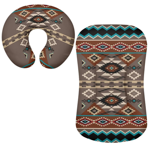 Sarogrorin Southwestern Tribal Pattern Baby Infant Lounger Cover Breathable & Portable Infant Lounger