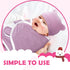 VitalCozy 8 Pack Set 0-6 Preemie Swaddle Blanket Wrap with Hat for Months Cotton Newborn Swaddle Preemie Hats Wearable