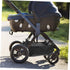 Stroller Bottom Storage Bag, Pushchair Bottom Basket, Nappy Storage Pouch, Oxford Cloth Diaper Accessories