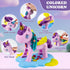 60 3 1 Sets 3-4-8, Playset Aprilwolf PCS in Dough for Kids Ages Art Crafts Dough Tools Kit, Unicorn Hair Stylist, Ice