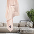 100% Sunset Ring Sling Baby Carrier - USA Lab Tested, Natural Cotton Muslin, Breathable & Ergonomic Ring Sling Rose
