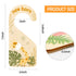 8Pcs Closet Closet (0-24 R HORSE Safari Baby Dividers, Double Sided Nursery Hanger Dividers Wood Baby Size Organizers