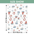 Mazeann Sailboats Cartoon Nautical Car Seat Cover Baby Breathable Soft Infant Carseat Covers Canopies Babies Carrier