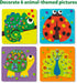 800+ 3D 3, 4, 5, 6, 7 Skillmatics Foam Sticker Art Activity - Animals, Mess-Free Fun for Kids, Foam Stickers, DIY Felt