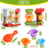 1-3 3 12+ Baby Bath Toys for Kids Ages Interactive Toddler Bath Toys Duck Sensory Bathtub Water Shower Toys