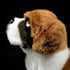 ZHONGXIN MADE 12" Simulation Saint Bernard Dog Plush Toy - Realistic Standing Soft Saint Bernard Pet Dog Stuffed Animal
