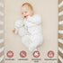 100% (Set 2) (28 52 Inches) Organic Cotton Muslin Crib Sheets of Soft & Breathable Fitted Sheets for Boys and Girls