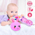 KMUYSL Baby Toys 0 to 12 Months, Musical Stuffed Animal Toys with Crinkle and Rattles for Newborns