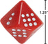 LEARNING ADVANTAGE Subitizing Dice - Set of 6, Hands-On Math Manipulative for Early Numeracy, Math Games for Kids.